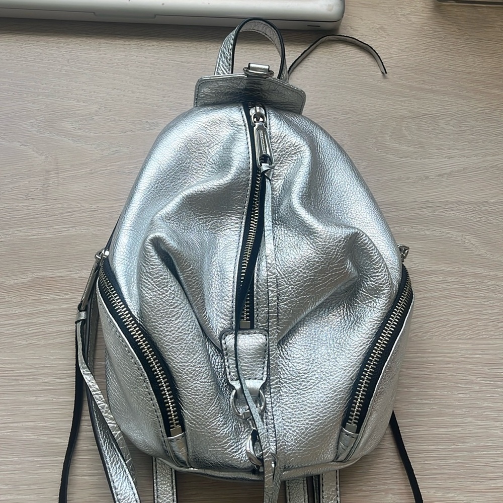 Rebecca Minkoff silver mini bag